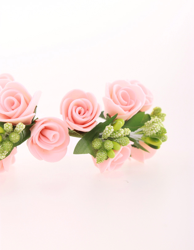 Rochelle Bridesmaid Corsage in Peach Pink